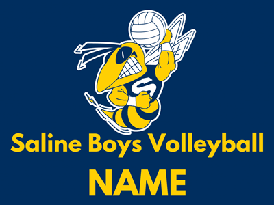 Saline Boys Volleyball Yard Sign